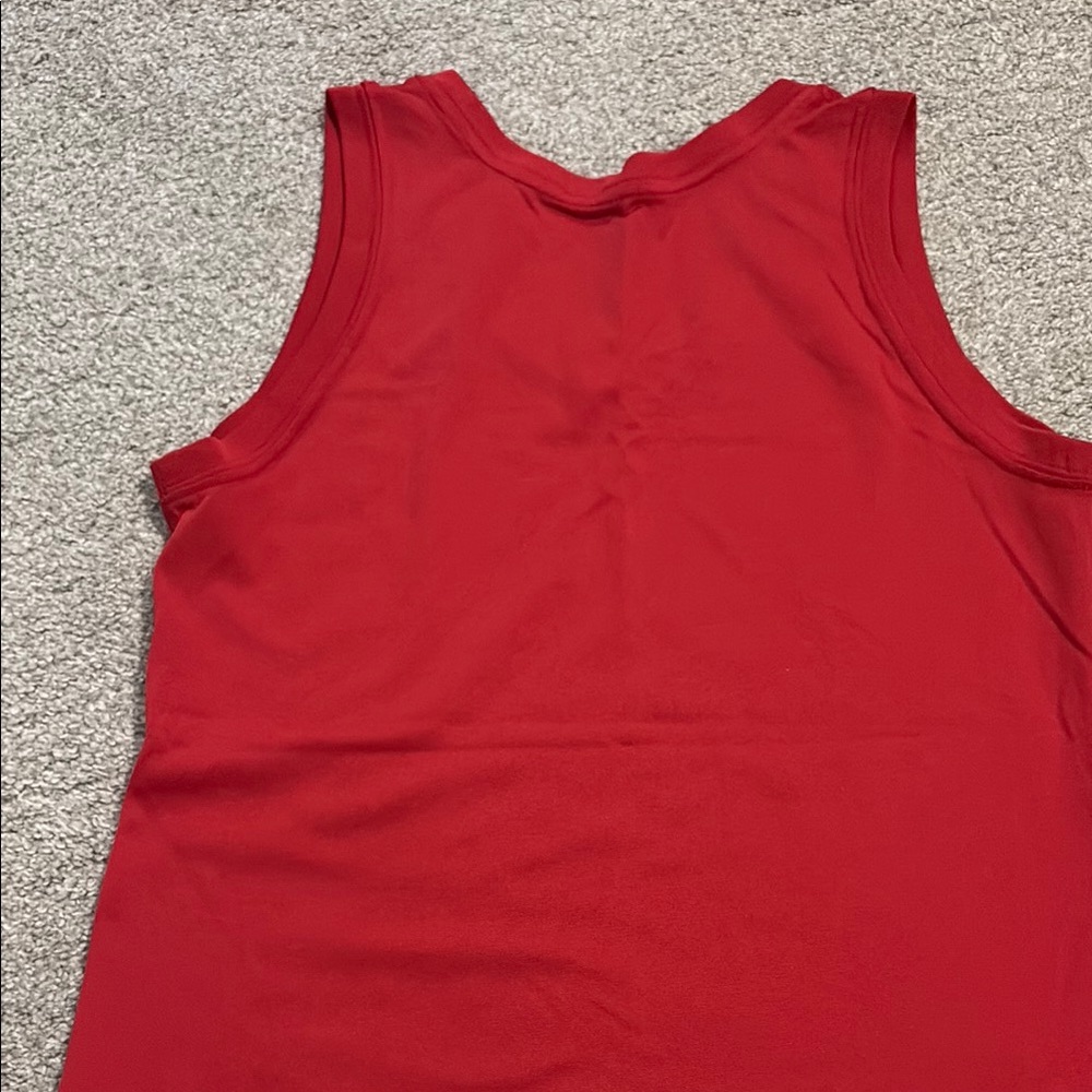 Nike Red Performance Tank Top - Picture 3 of 3